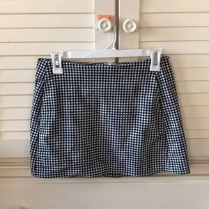 Urban Outfitters gingham mini skirt